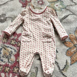 GAP Kids One Piece with Red Heart Pattern